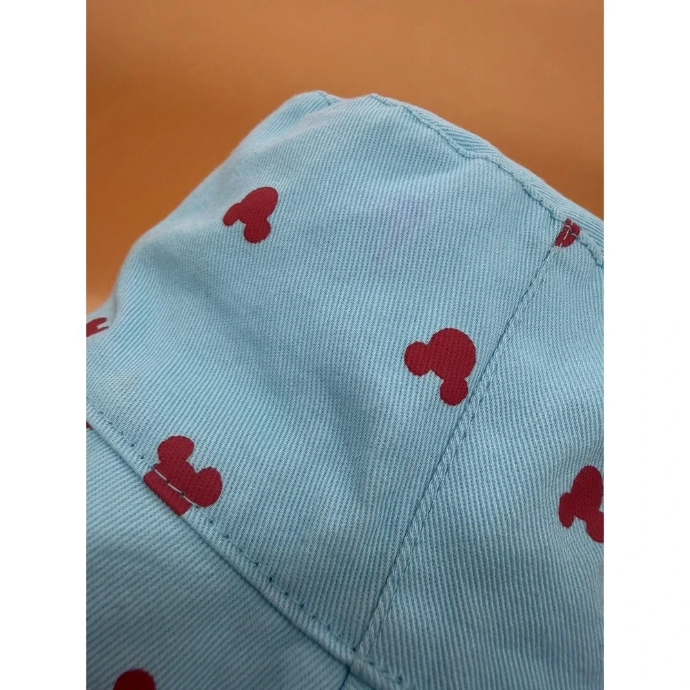 Disney x Junk Food Mickey Mouse Toddler Girls Bucket Hat Blue Red Kids